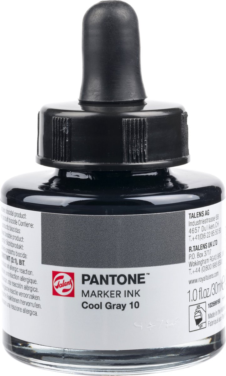 Talens | Pantone marker inkt 30 ml Cool Gray 10